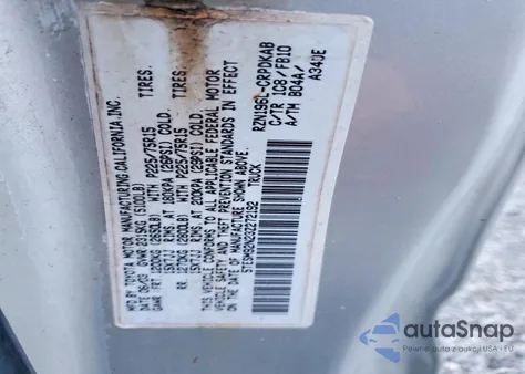 2003 Toyota Tacoma Xtracab Prerunner z USA, uszkodzony, nr VIN 5TESM92N23Z272192